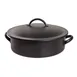 Steelite DW06CWG8BK 2‑Gal Chafing Dish, 17.25"W x 15"D x 6"H, Black 18/10 Steel, Induction Ready 1 image
