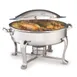 Steelite DW06DHSS Chafer, 2‑Gal 8 qt Steel, 18.5"W x 16.0"D x 12.0"H, Cover, Induction Ready 1 image