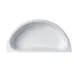 Steelite DW06RFP22WT 6‑Quart Half‑Round Pan, 18/10 SS, White Powder‑Coat, Round, 5‑8 Qt Capacity 2 image