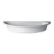 Steelite DW06RFP22WT 6‑Quart Half‑Round Pan, 18/10 SS, White Powder‑Coat, Round, 5‑8 Qt Capacity 1 image