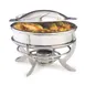 Steelite DW06UHSS Chafer, 2‑Gal (8 qt) Stainless, 18.25"W×15.75"D×12.5"H, Cover, Induction Ready 1 image