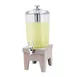 Steelite DW12JLWDGW Uninsulated Beverage Dispenser, 3‑Gal Grey Juicer, Wood Base, Poly, Single Style 1 image