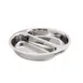 Steelite DW64RFP2 - 4-Quart Food Pan, 12" W x 12" D x 3" H, 18/10 Stainless Steel, Haber Finish 1 image