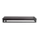 Steelite GS196657 Footed Serving Board, 19.75" x 7.125" x 0.875" H, Glass, Dark Grey Cream - 2/Case 2 image