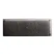 Steelite GS196657 Footed Serving Board, 19.75" x 7.125" x 0.875" H, Glass, Dark Grey Cream - 2/Case 1 image