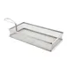 Steelite GWSVBL2613 Rectangular Basket 13.4" x 5.1" x 3.8" Stainless Steel Dishwasher Safe - 6/Case 1 image