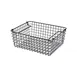 Steelite GWWBGN12BK Rectangular 12.375" x 10.0" x 4.75", Black 18/0 Stainless Hand Wash - 6/Case 1 image