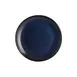 Steelite HL13069026 Flipside Indigo 6.5" Plate Dishwasher & Oven Safe 500°F Reactive Glaze - 36/Case 1 image