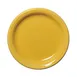 Steelite HL1461320 - 6.625" Round Fiesta Sunflower China Plate, Rim, Oven Safe 425°F - 1 Dozen 1 image