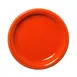 Steelite HL1461338 Plate, 6.625" Round China, Fiesta Poppy, Oven Safe to 425°F, Rim - 1 Dozen 1 image