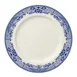 Steelite HL20463924 - 8.25" Willow Rim Blue Rolled Edge Round China Plate - 1 Dozen 1 image