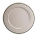 Steelite HL2081 - 11.125" Round Rolled Edge China Plate, Green Band, Dishwasher Oven Safe - 1 Dozen 1 image
