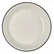 Steelite HL3101743 - Coupe Rim China Plate, 10.375" x 1.75", Empire Black Line, Round - 1 Dozen 1 image