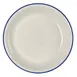 Steelite HL31063929 Coupe Plate, 10.375" x 1.75" Rim, Empire Blue Line China, Round - 1 Dozen 1 image