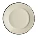 Steelite HL54000 - 5.5" Round China Plate, Scalloped Edge, Dishwasher/Oven Safe to 500°F - 36/Case 1 image
