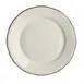 Steelite HL54263927 7.25" China Plate, Carolyn Slate Dishwasher/Oven Safe 500°F, Scalloped - 36/Case 1 image