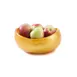 Steelite KMK1018TGP - Oval Resin Bowl 9-1/2" x 5" Tangerine Pearl Dishwasher Safe Break‑Res - 2/Case 1 image