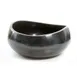 Steelite KMK1019EBP Oval Plastic Bowl, 13½" x 6" Ebony Pearl Black, Dishwasher Safe, Break Resistant 1 image