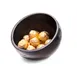 Steelite KMK1024EBP - 6.5" x 4" Round Resin Bowl, Black, Dishwasher Safe, Break-Resistant - 2/Case 1 image