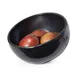 Steelite KMK1025EBP - 8" Dia x 6" H Resin Bowl, Black Ebony Pearl, Dishwasher Safe - 2/Case 1 image