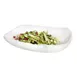 Steelite KMK2015SH Rectangular Plastic Bowl, 11" L x 7½" W x 2½" H, White Resin, Dishwasher Safe 1 image