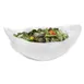 Steelite KMK2021SH Oval White Resin Bowl, 19" L x 11½" W x 8" H, Dishwasher Safe, Break-Resistant 1 image