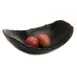 Steelite KMK2059ES Oval Resin Bowl, 18" L x 14" W x 6.5" H, Black, Dishwasher Safe, Break‑Resistant 1 image