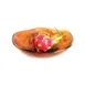Steelite KMK2718TOR 13" x 4" Round Resin Bowl, Brown Tortoise, Dishwasher Safe Plastic Dinnerware 1 image