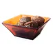 Steelite KMK2801TOR Plastic Bowl, 12¼" L x 12¼" W x 4¾" H, Brown Tortoise Resin, Fusion 1 image