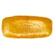 Steelite KMK2805TGP - 21" x 9.5" x 2.5" Rectangular Resin Plastic Platter, Tangerine Pearl 1 image