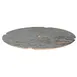 Steelite MGSCXBHG0101 Mogogo Buffet Solutions Clix Bottom Shelf, 18-1/2" dia., Round, Grey Slate BHP Laminate with Bamboo Core 1 image