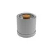 Steelite MGSSCMSS0601 Mogogo Buffet Solutions Ice/Champagne Bucket, Brushed Stainless Steel 1 image