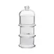Steelite P96986 Tiered Display Stand - 3-Bowl Set Dome 7.75 oz 3.5" x 9.0" 9"-12" 3-4 Tiers - 6/Case 1 image