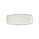 Steelite UCT9072 China Plate - 12" Rectangular Porcelain, White Utopia Umbra, - 6/Case 1 image