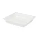 Steelite WLWI35P Chafer Insert, 4-Quart Rectangular Porcelain Pan, 12.8" x 10.5" x 2.5", - 8/Case 1 image