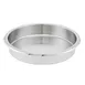 Steelite WLWI608 Chafer Pan, 15-1/4" Dia x 2-1/2" Depth, 5-8 Qt, Stainless Steel - 8/Case 1 image
