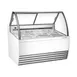 Marchia GIC-10 55" Gelato/Ice Cream Dipping Cabinet w/ Curved Sneeze Guard 1 image