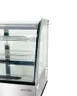 Marchia MDC121 Refrigerated Case, 28" Wide, 4.25 Cu Ft, Black, Sliding Glass Doors, 2 Shelves 5 image