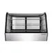 Marchia MDC161 Refrigerated Display, 34-3/4" Black, 5.7 cu ft, Sliding Glass Doors, 2 Shelves 1 image