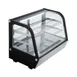 Marchia MDC161 Refrigerated Display, 34-3/4" Black, 5.7 cu ft, Sliding Glass Doors, 2 Shelves 3 image