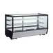Marchia MDC260-ST 48" Countertop Display, 8.2 cu ft, Black, Sliding Glass Doors, 2 Shelves 1 image
