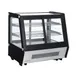 Marchia MDCC125 Countertop Display Case 28" Black, 4.4 Cu Ft, Doors, 2 Shelves, 33°‑55°F, R290, 110V 1 image