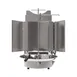 Inoksan PDG300NR 35" Gas Gyro Machine w/ Robax Glass, 132 Lbs, 6 Burners, 46.800 BTU 2 image