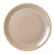 Steelite 17760544 Coupe Rim Plate, 11" Round Sandstone Ceramic, Vitrified, Oven Safe 530°F - 1 Dozen 1 image