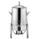 Steelite 5370S509 Coffee Chafer Urn, 2.75‑Gal (11‑12 qt), 12.5" × 12.5" × 23.5", Stainless Steel 1 image