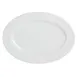 Steelite 61101ST0263 Avalon Oval Plate, 14.5" x 10.25", Porcelain, Oven Safe to 500°F - 6/Case 1 image