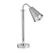 Steelite 7351MW308 Free‑Standing Countertop Heat Lamp Silver 18/10 Stainless Steel 250W Single Bulb 1 image