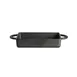 Steelite 7361MW200 - Cast Iron Baking Dish, 8.0" x 4.75" x 1.25" 14.25 oz Black Rectangle - 1 Dozen 1 image