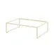 Steelite 7365MW331 Ivory Metal Rectangle Display Riser 21.875" x 13.875" 20-29W 5-8H 10-19D 1 image