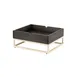 Steelite 7365MW336 Display Riser, Ivory Metal, 11.5" x 13.875" x 3.0", 10"‑19" Width,Up to 4" Height 2 image